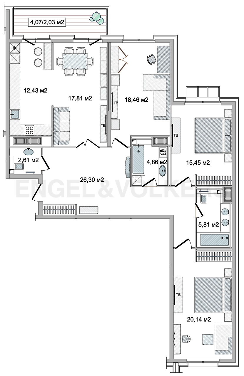 План квартиры № 29