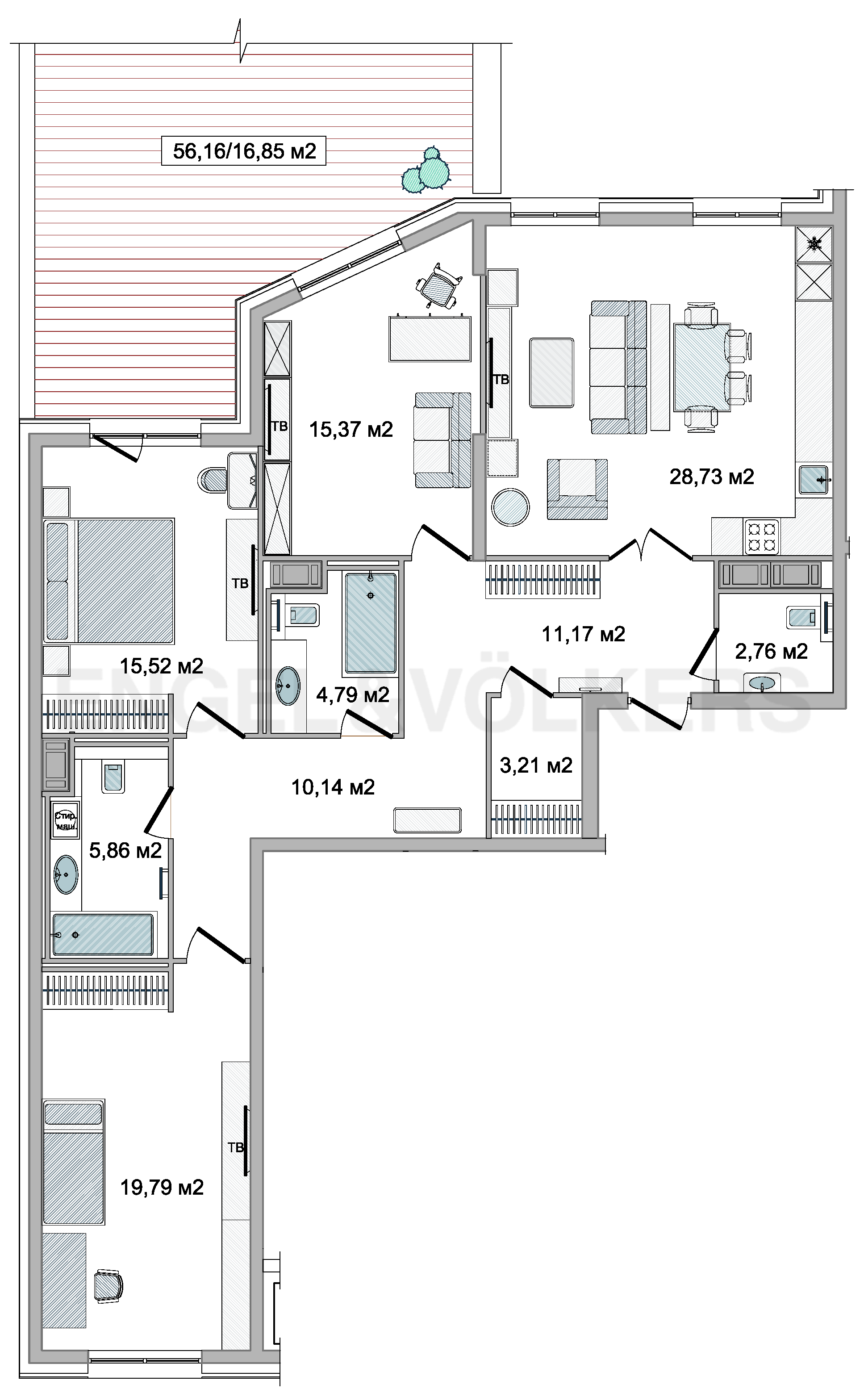 План квартиры № 4