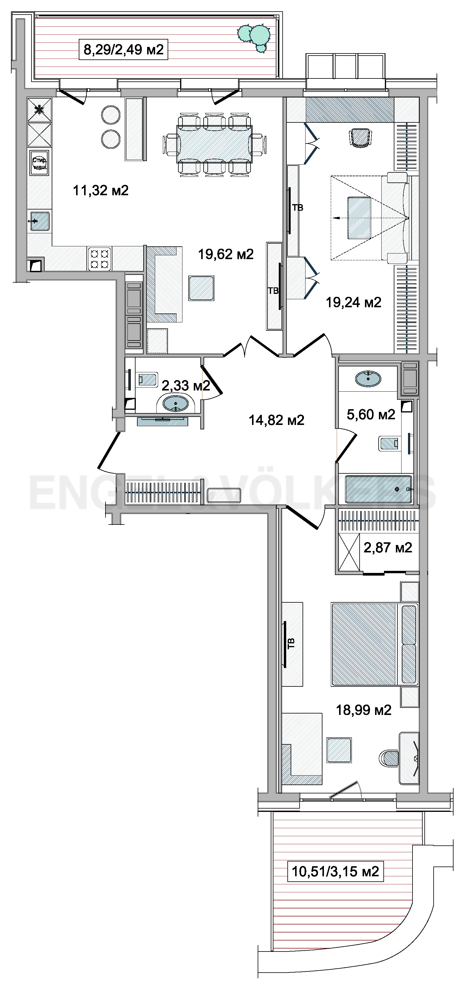 План квартиры № 41